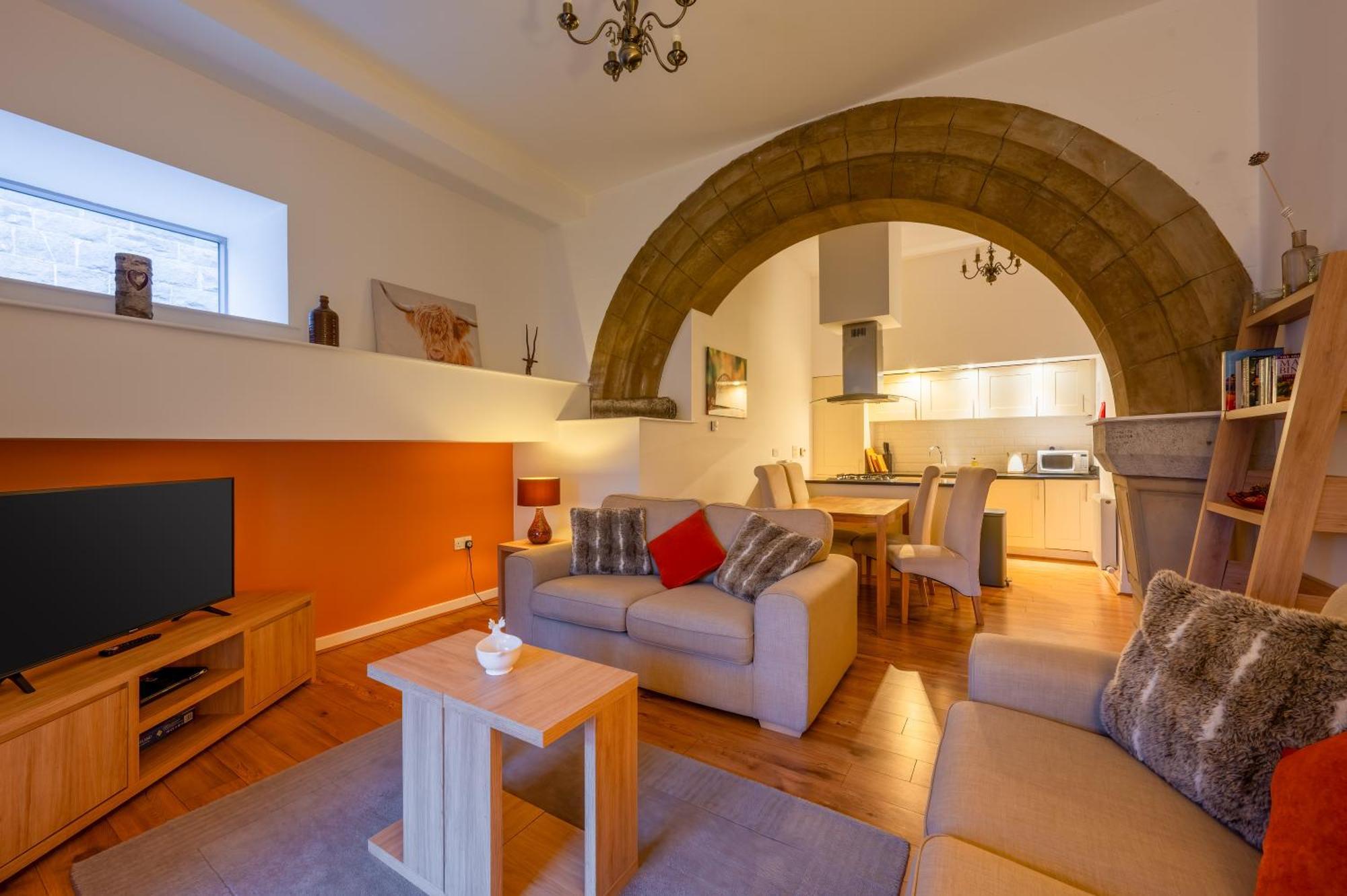 Abbey Church Upper North Aisle Luxury Self Catering 2 Bedroom Fort Augustus